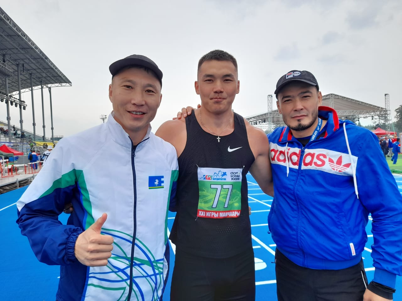 Кай Адамов - абсолютный чемпион Игр Манчаары по якутским прыжкам